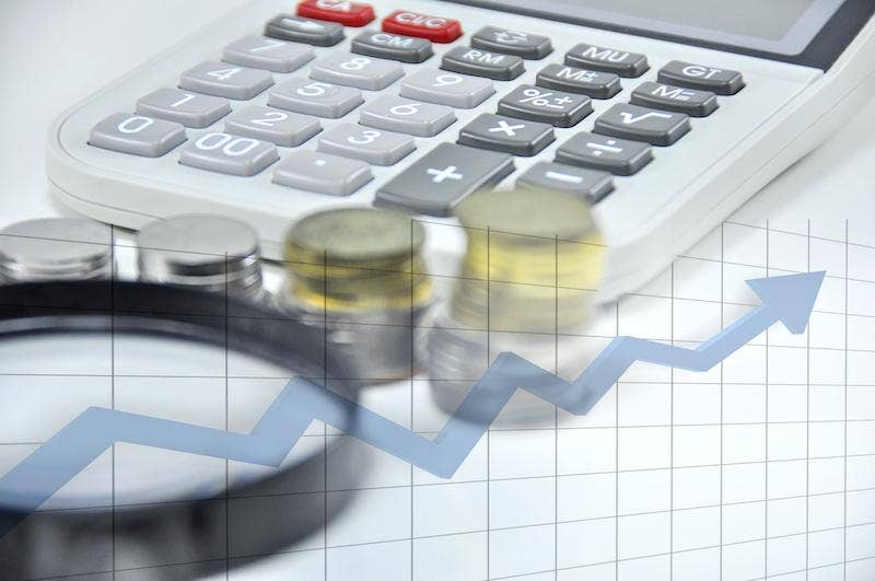 Calculator and graphs